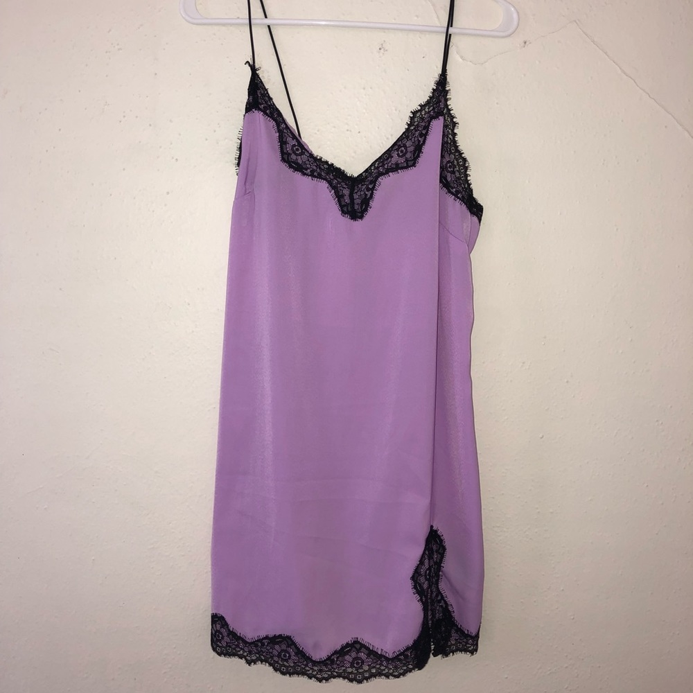 Lilac Lace Slip